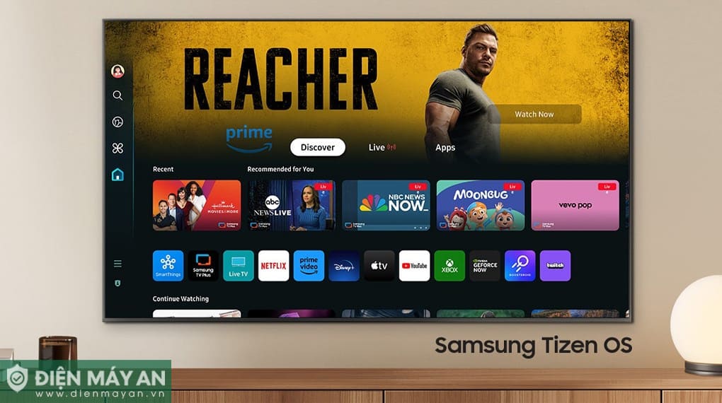 Smart Tivi Crystal UHD Samsung 4K 98 inch 98DU9000